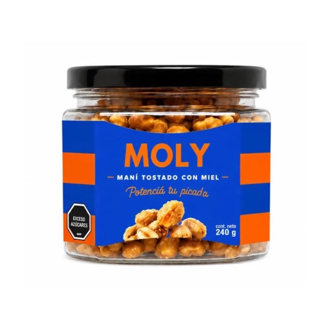 Moly Maní tostado con miel - 240 grs
